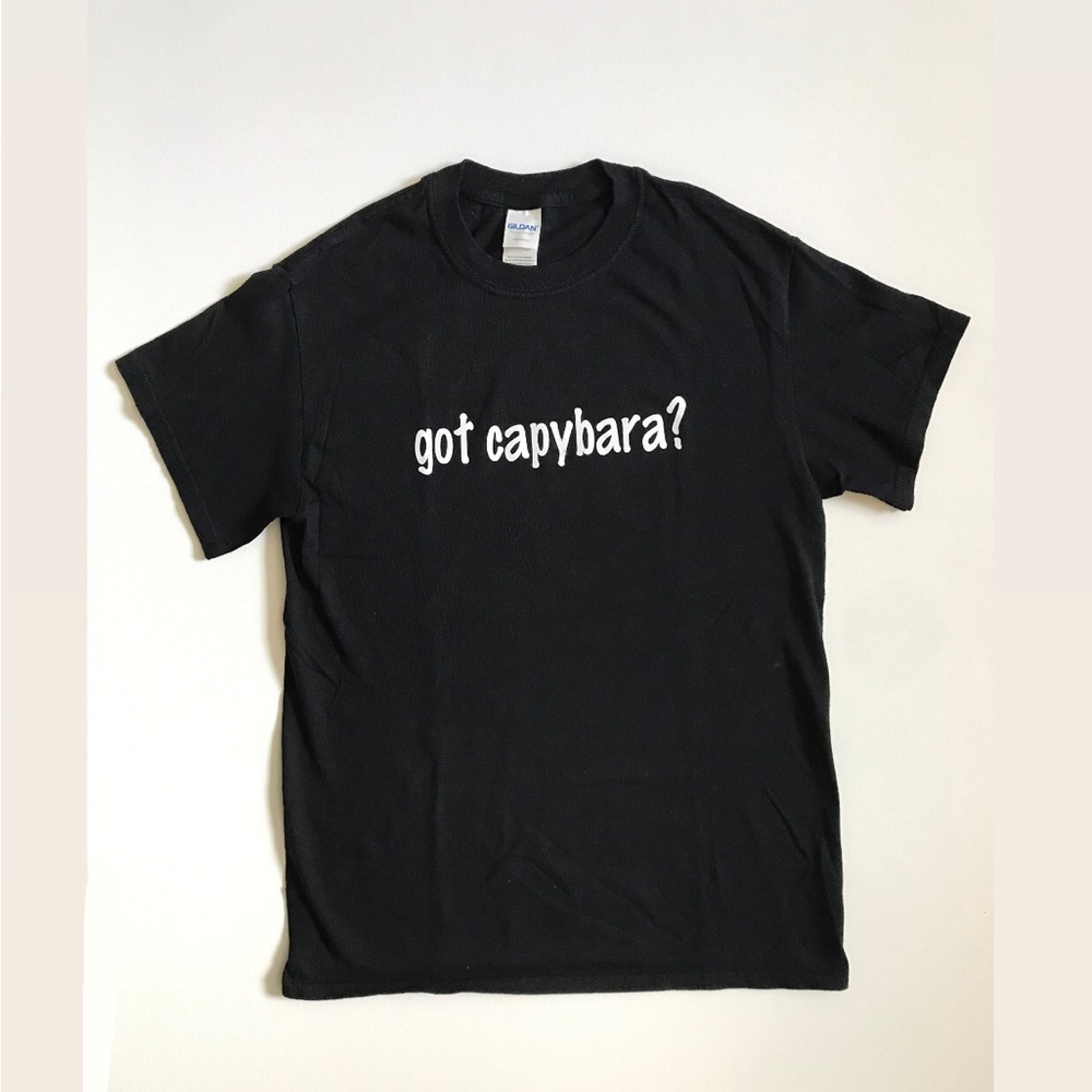 Got Capybara? Black Graphic Tee - Picture 1 of 3